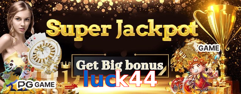 Luck44 promo banner